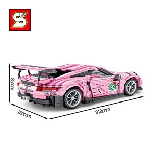 لگو تکنیک ماشین کلاسیک مدل S Pai High-Tech 0003 Roze Super_اسباب بازی